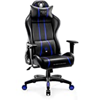 Diablo X-One 2.0 Silla Gaming Gamer Oficina Sillon de Ordenador Reposabrazos Ajustables Cuello-Cojín Lumbar Diseño…